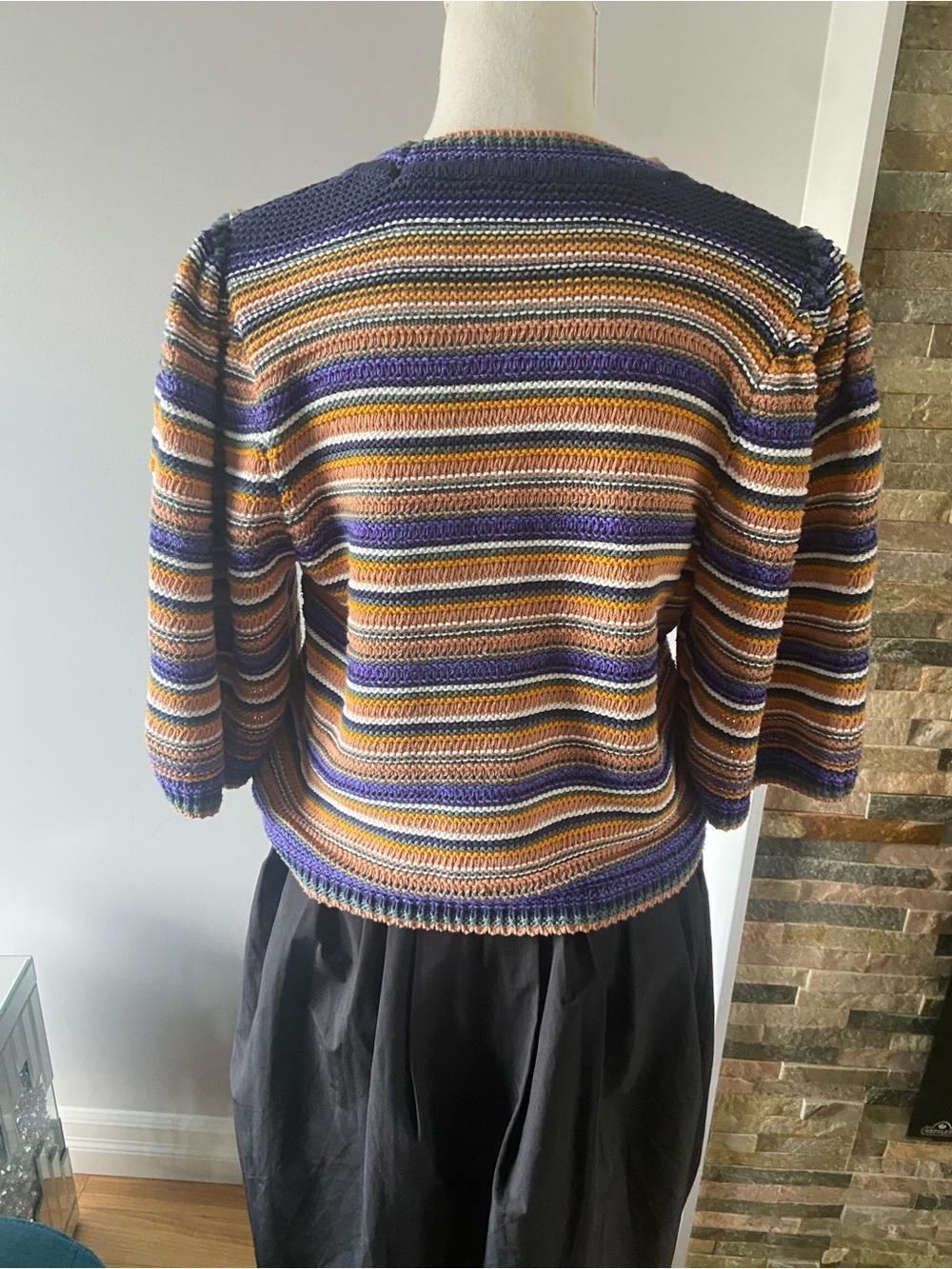 NWT Ba&sh Farfaela Multi-colour sweater - Picture 6 of 11
